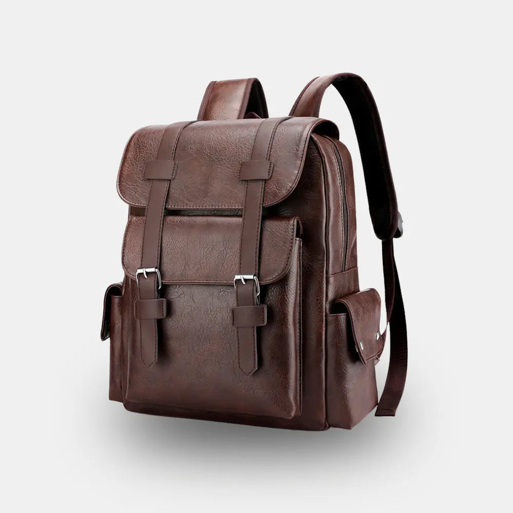 Zaino Blackwell in pelle Breckmont per lavoro e viaggi