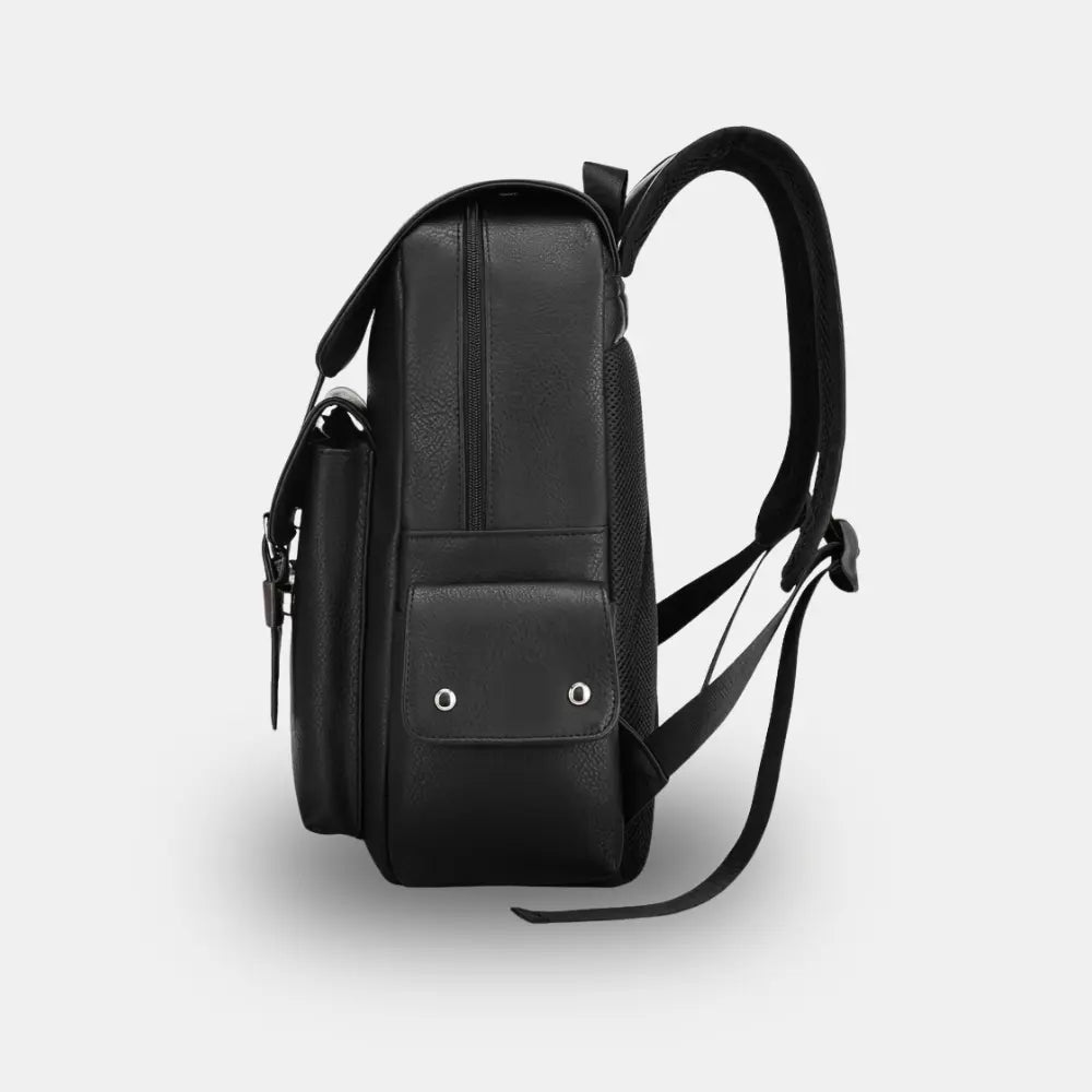 Zaino in pelle Blackwell Breckmont con scomparto per laptop