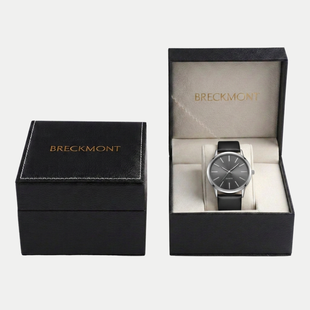 Orologio minimalista da uomo Camden Onice Breckmont, vista completa