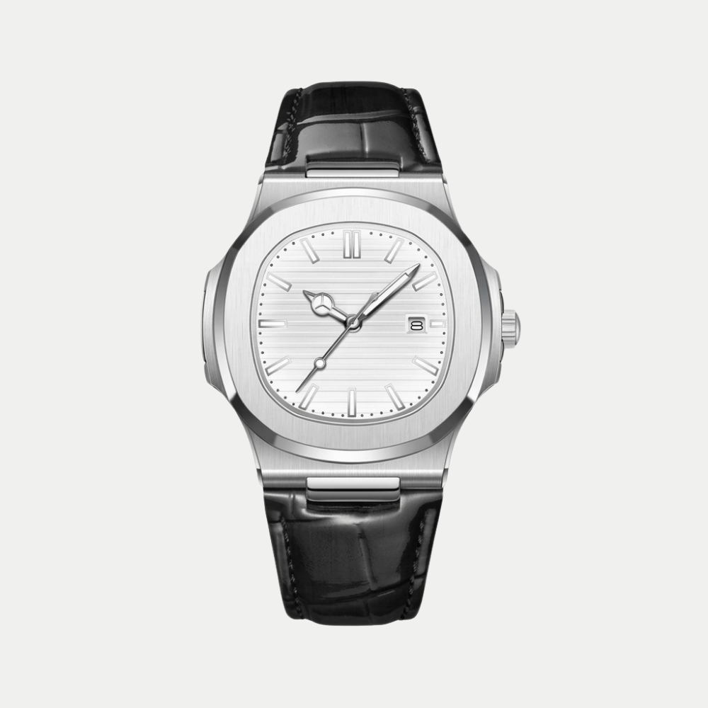 Orologio da uomo Halden Acciaio Avorio Breckmont con quadrante avorio