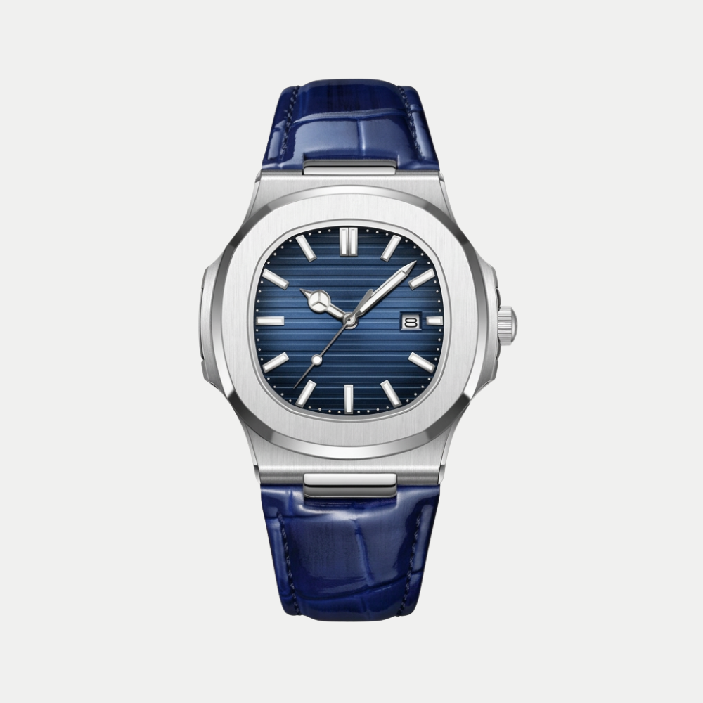 Orologio da uomo Halden Acciaio Atlantico Breckmont con quadrante blu