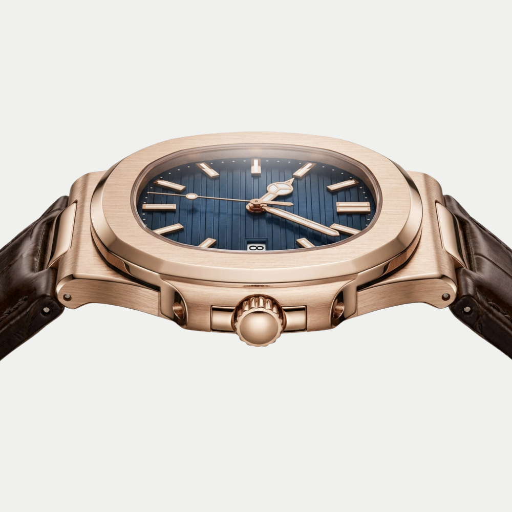 Orologio Halden Oro Rosa Atlantico con cassa ottagonale oro rosa