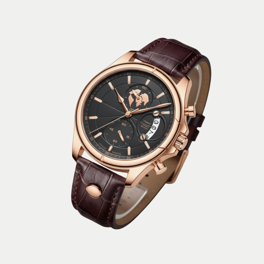 Orologio Meridian Oro Rosa Notturno con cassa in tonalità oro rosa