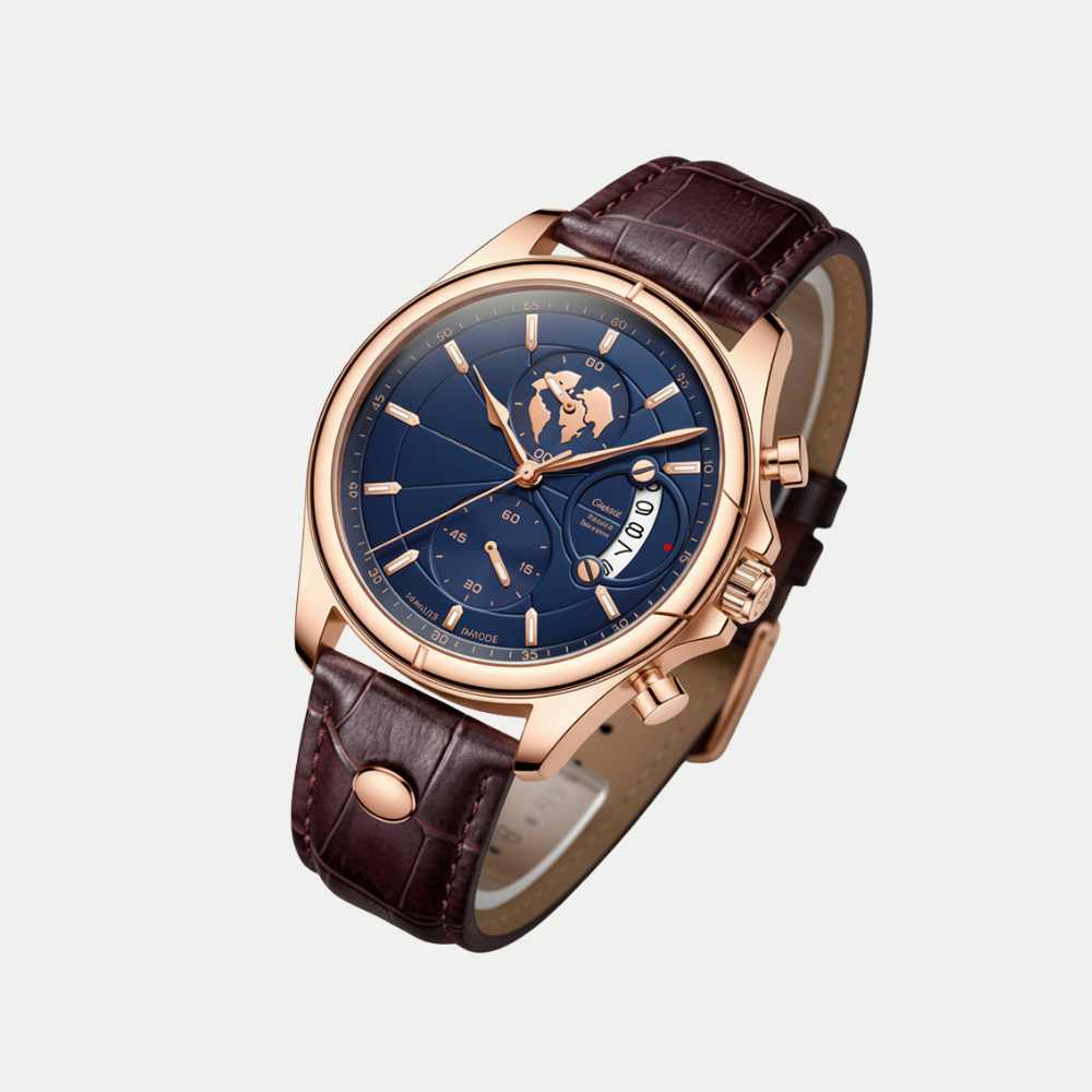 Orologio Meridian Oro Rosa Atlantico con cassa in tonalità oro rosa